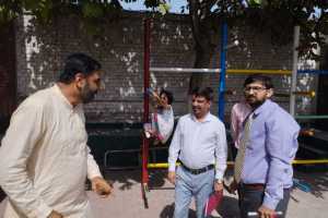 Academics Reforms visit to Forces School and College System Canal Road Campus Faisalabad