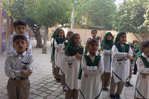 Alhamdulillah - Some random pictures from morning assemblies at Forces School Canal Road Campus