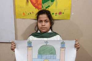 Poster Activity for Urdu  Week at Forces School Canal Road Campus,Faisalabad